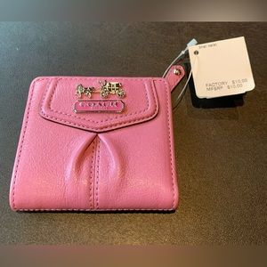 Coach mini wallet